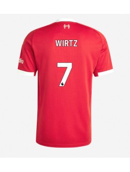 Liverpool Florian Wirtz #7 Domaci Dres 2025-26 Kratak Rukavima